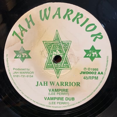 Jah Warrior - Star Of David / Vampire picture 2