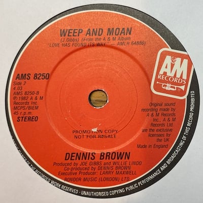 Dennis Brown - Halfway Up Halfway Down picture 2