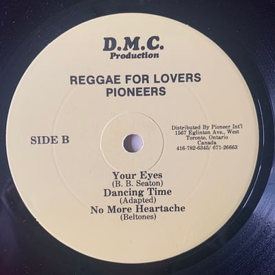 The Pioneers - Reggae For Lovers picture 4