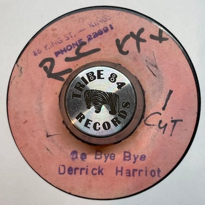 Derrick Harriott - Go Bye Bye / Laugh It Off picture 2