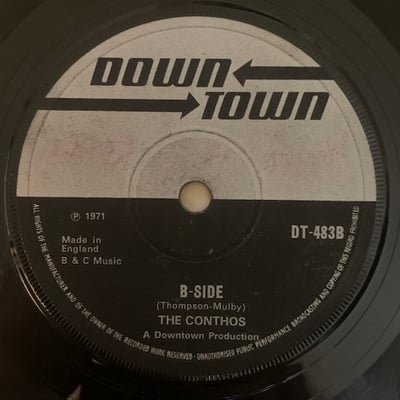 Dandy & Jackie, The Conthos - Could It Be True / B-Side picture 2