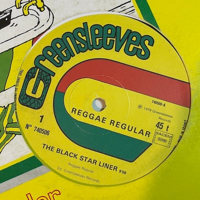 Reggae Regular - The Black Star Liner / Where Is Jah picture 2