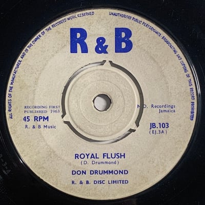 The Maytals, Don Drummond - Matthew Mark / Royal Flush picture 2