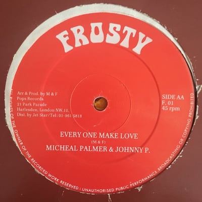 Michael Palmer, Johnny P - Everyone Make Love picture 2