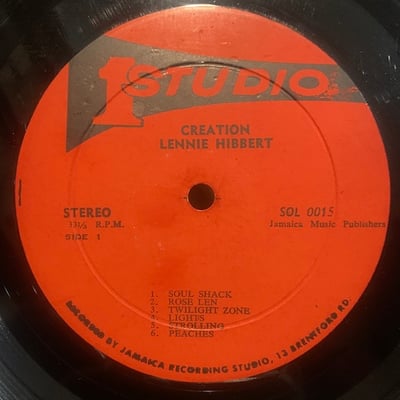 Lennie Hibbert - Creation picture 3