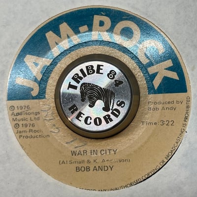 Bob Andy - War In City picture 2