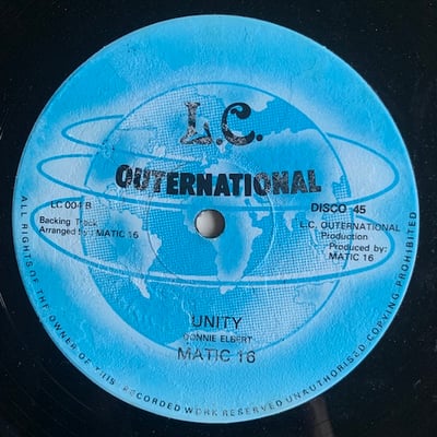 Matic 16 - Get Myself Together / Unity picture 2