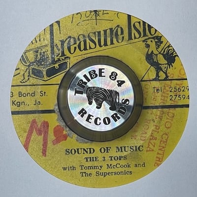 The Three Tops, Tommy McCook & The Supersonics - It's Raining / Sound Of Music picture 2