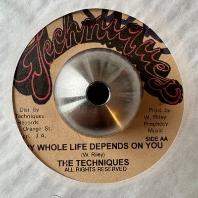 The Techniques - Place Call Love / My Whole Life Depends On You picture 2