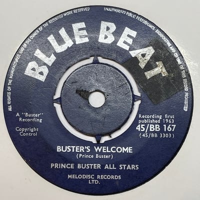 Prince Buster - Ten Commandments / Buster's Welcome picture 2