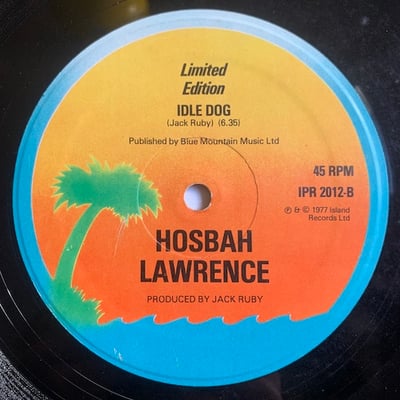 Hosbah Lawrence - Gold Spoon / Idle Dog picture 2