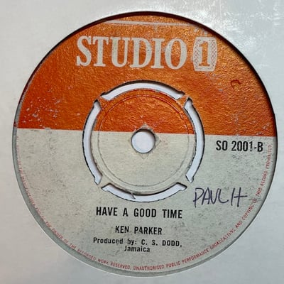 Mr. Foundation, Ken Parker - See Them A Come / Have A Good Time picture 2