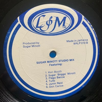 Sugar Minott - Sugar Minott And The Possie Presents Studio Mix In A Pretty Good Shape picture 3