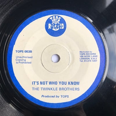 The Ethiopians, Twinkle Brothers - I Need Someone / It's Not Who You Know picture 2