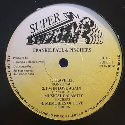 Frankie Paul, Pinchers - Turbo Charge picture 2