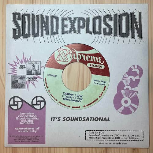 Errol Dunkley – Down Low