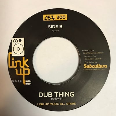 Monkey Jhayam, Link Up Music All Stars - Serious Thing/Dub Thing picture 2