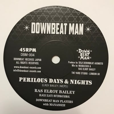 Elroy Bailey - PERILOUS DAYS & NIGHTS / NOTTING HILL SKANK picture 2