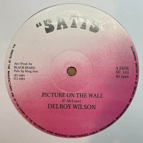 Delroy Wilson – Picture On The Wall