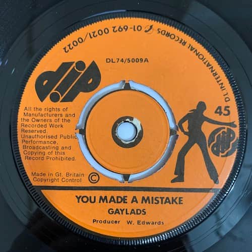 The Gaylads – You Made A Mistake