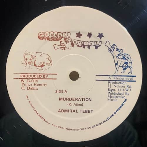 Admiral Tibet – Murderation