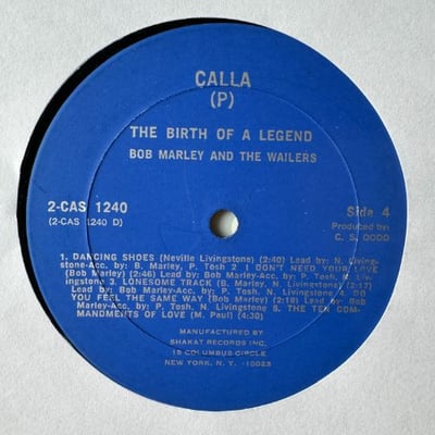 Bob Marley & The Wailers - The Birth Of A Legend picture 6