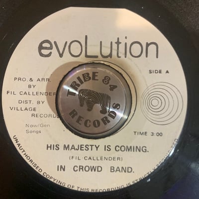 The In Crowd - His Majesty Is Comingpicture