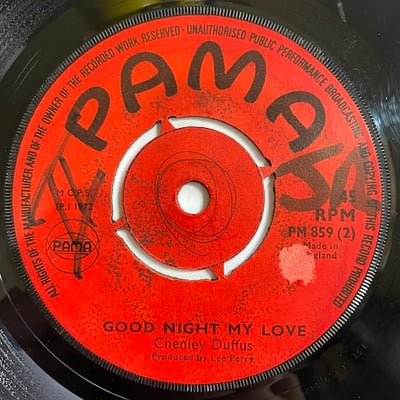Shenley Duffus - At The End / Good Night My Love picture 2