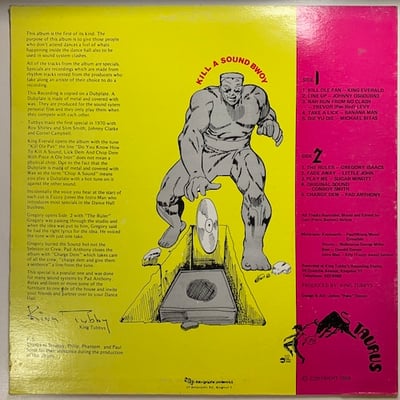 Various - King Tubbys Presents Soundclash Dubplate Style picture 2