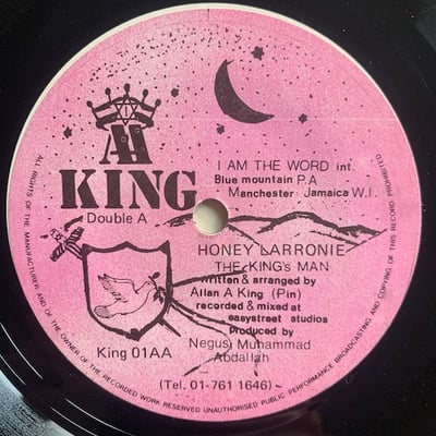 The King's Man - Take It / Honey Larronie picture 2
