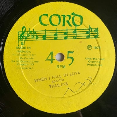 The Tamlins - Hurting Me / When I Fall In Love picture 2
