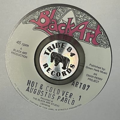 Augustus Pablo, Augustus Pablo, Jah T - Hot & Cold Version 1 / Lick The Pipe Peter picture 2