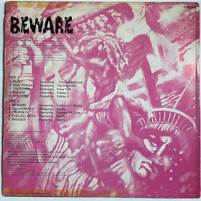 The Prophets, Vivian Jackson - Beware Dub picture 2