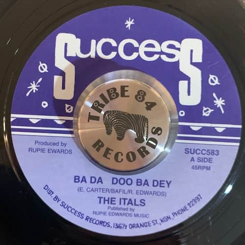 The Itals, I-Roy – Ba Da Doo Ba Dey / Tiger From Bengalie