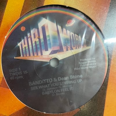 Bandito, Dean Stone - See What You Stirring Up / Mighty & Dread picture 3