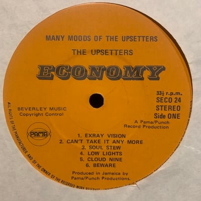The Upsetters - Many Moods Of The Upsetters picture 4