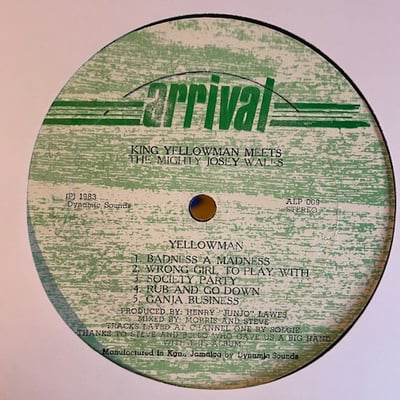 Yellowman, Josey Wales - King Yellowman Meets The Mighty Josey Wales picture 4