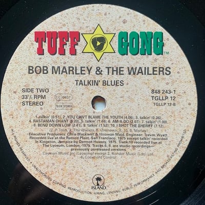 Bob Marley & The Wailers - Talkin' Blues picture 3