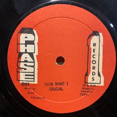 Tabby Diamond, Crucial - It Takes A Miracle / Them Want I picture 2