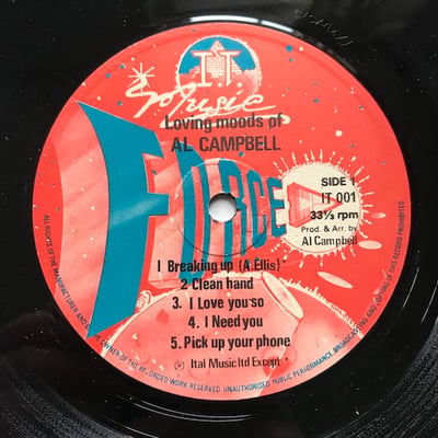 Al Campbell - Loving Moods Of Al Campbell picture 4