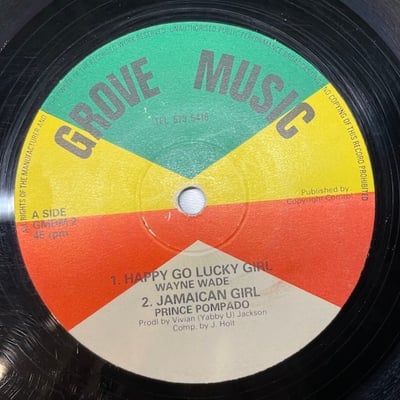 Wayne Wade, Prince Pompidou - Happy Go Lucky Girl / Jamaican Girl picture 2