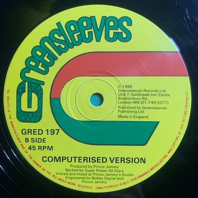 Al Campbell, Peter Metro - Can't Take The Pressure / Police In England picture 2