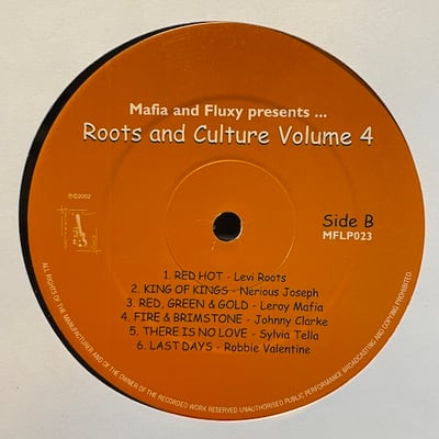 Mafia & Fluxy - Mafia And Fluxy Presents ... - Roots And Culture Volume 4 picture 4