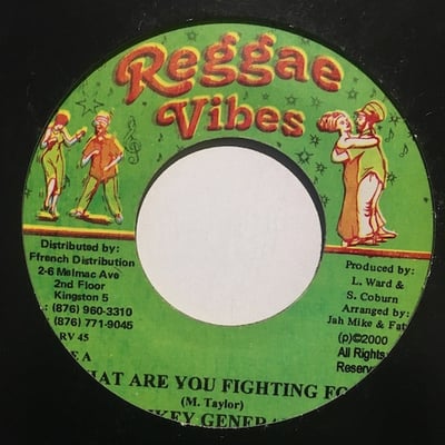 Mikey General, Johnny Osbourne - What Are You Fighting For / Peace And Love picture 2