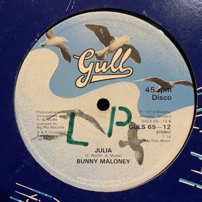 Bunny Maloney - Baby I've Been Missing You / Julia picture 3