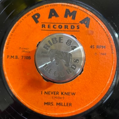 Lloyd Tyrell, Mrs. Miller - Bang Bang Lulu / I Never Knew picture 2