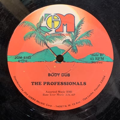 Nehemiah Hield, The Professionals - Your Body's Here With Me / Body Dub picture 2