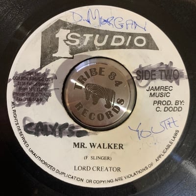 Shenley Duffus, Lord Brynner, The Calypsorama Orchestra - Give To Get / Mr. Walker picture 2