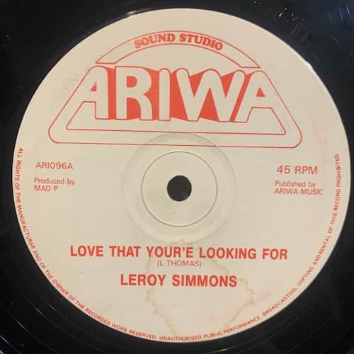 Leroy Simmonds – Love That You're Looking For