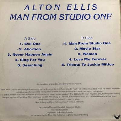 Alton Ellis - Man From Studio One picture 2